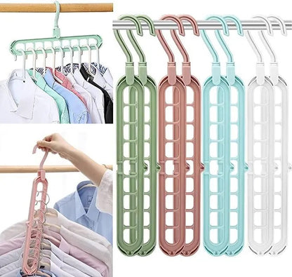 Space-Saving Multi-Port Hanger (pack of 4 with 1 free hanger)